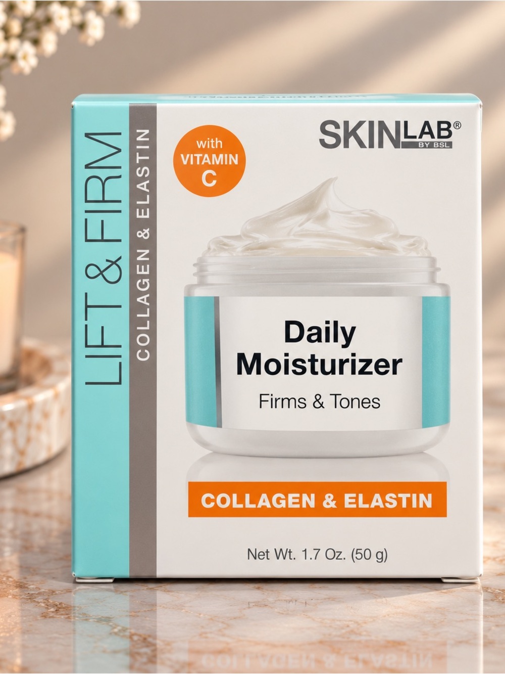 SkinLab Lift & Firm Daily Moisturizer Collagen + Vitamin C – NEW